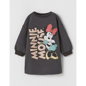 Zara Baby‎ Girls Minnie Mouse Disney Dress Size 3-4 Years